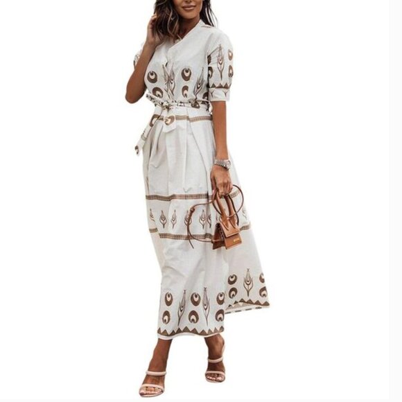 LEON GORI Dresses & Skirts - Leon Gori Womens  Maxi Dress size 6